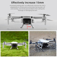 Drone Foldable Landing Gear Extended Height Leg Support Protector Stand Skid For DJI Mini SE/Mini 2/Mavic Mini Drone Accessories