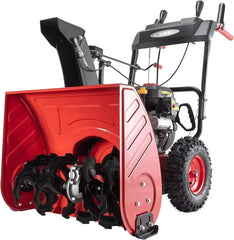 Snow Blower Gas Powered 24 in. 2-Stage 212cc Engine with Electric Start LED Light Self Propelled