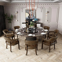 Dining Set Table and 4 Chairs,PU Leather Upholstered Dining Chairs,63'' Chair Set