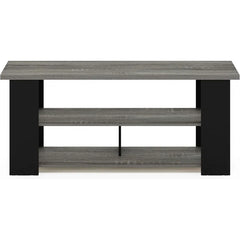 Jaya TV stand, French oak gray/black