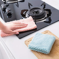 20Pcs/Pack Thickened Cleaning Cloths Wiping Rag Reusable Mirrors Window Glass Dish Washing Cloth Kitchen Towel Kitchen Cleaning