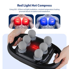 Six-head Fascia Gun High-Frequency Vibration Body Massage Gun Back and Waist Massager Massager Neck Shoulder Massager masajeador