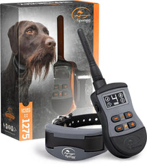 Remote Trainer - Bright, Easy to Read OLED Screen - 3/4 Mile Range - Waterproof, Rechargeable Dog Training Collar with Tone