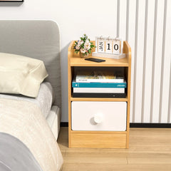 Nightstand Bedroom With Drawers Bedside Sofa Table With Storage Closet Chest Clothes Display Cabinet Furniture Living Room Table