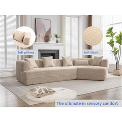 Sectional Sofa, Modern Sectional Couch for Living Room, L Shaped Couch High-Density Foam, Free Combination,Couch Corner Sofa