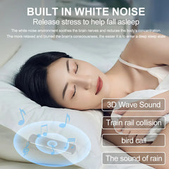 Under Pillow Bone Conduction Bluetooth Speaker Wireless Bluetooth Pocket Soundbar Music Box Built-In White Noise Improve Sleep