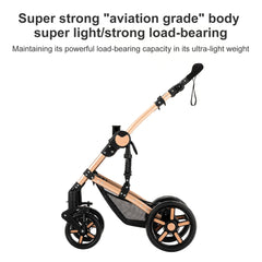 High quality newborn Lightweight  Baby Stroller  Folding Cart  Comfort Baby Stroller 3 in 1 Child Safety Seat With ISOfix