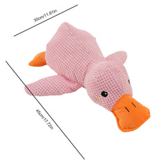 The Mellow Dog Calming Duck Stuffed Duck Dog Toy Dog Stuffed Animals Chew Toy Wild Goose Chew Toy for Dogs Teeth Cleaning