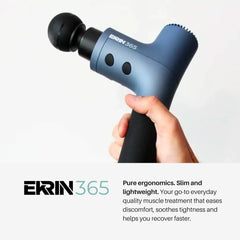 365 Massage Gun - Ergonomic Deep Tissue Back & Neck Massager for Pain Relief & Soreness - 4 Speeds & Attachments