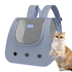 Dog Carrier Backpack Cat Backpacks For Carrying Fully Ventilated Mesh Adjustable Portable Backpack For Hiking Travel Walking