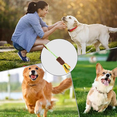 Dog Tug Toy Fun Squeaky Dog Chew Toys Pet Supplies Puppy Rope Toy With Elastic Drawstring Interactive Puppy Teething Toy For