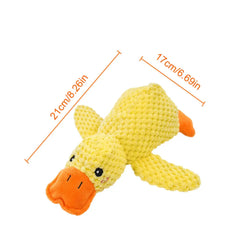 The Mellow Dog Calming Duck Stuffed Duck Dog Toy Dog Stuffed Animals Chew Toy Wild Goose Chew Toy for Dogs Teeth Cleaning