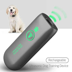 Dog Barking Control Devices Ultrasonic Barking Silencer Anti Barking Device Rechargeable Behavior Corrector Dog Training Tool