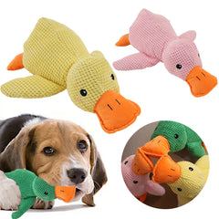 The Mellow Dog Calming Duck Stuffed Duck Dog Toy Dog Stuffed Animals Chew Toy Wild Goose Chew Toy for Dogs Teeth Cleaning