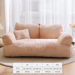 Cat bed House Plush Dog Sofa Beds Washable Warm Pet Dog Nest Cat Beds sofa Comfortable CatS Cushion Dog Sleep winter Furniture