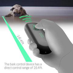 Dog Barking Control Devices Ultrasonic Barking Silencer Anti Barking Device Rechargeable Behavior Corrector Dog Training Tool