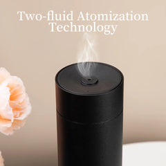 360 Column Aroma Diffuser Perfume Air Purifier Metal Material 120ML Capacity Freshener Remote Control Operation Machine for Home