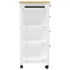 for monza Solid Pine Kitchen Trolley - 33.1x15. for X3 5.4 Inch Storage Cart