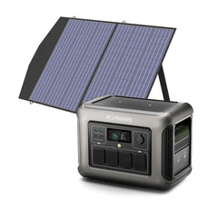 ALLPOWERS R1500 Portable Power Station with 100W/200W Solar Panel 1152Wh LiFePO4 AC Output Solar Generator for Garden Party