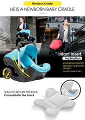 Baby Stroller 4 in 1 Car Seat For Newborn Prams Buggy Safety Cart Carriage Lightweight foldable