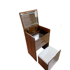 3 in 1 Vanity Desk with Plip Top Mirror, Small Make Up Vanity Set  Makeup Vanity with Drawers, Dressing Table for Bedroom