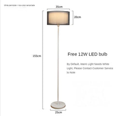 Nordic Floor Lamp Ins Creative Personality Simple Modern Bedroom Bedside Living Room Sofa LED Vertical Led Table Lamp