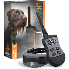 Remote Trainer - Bright, Easy to Read OLED Screen - 3/4 Mile Range - Waterproof, Rechargeable Dog Training Collar with Tone