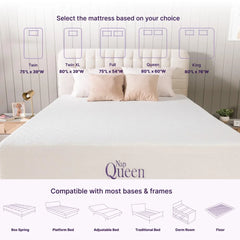 2024 New 8 Inch Twin Size Mattress, Cooling Gel Memory Foam Mattress