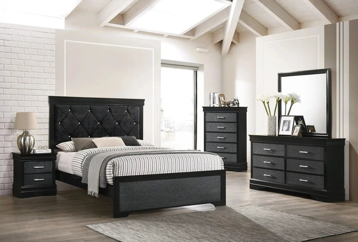 Queen/King/Twin/Full size Bedroom Furniture set, high-end luxury double bed in bedroom, master wedding bed, adult bed