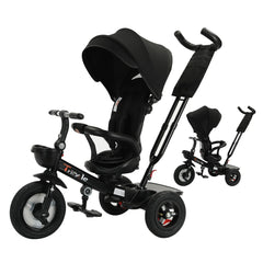 UBRAVOO Baby Stroller Tricycle Bike, 360 Degree Rotation Sitting & Lying,Celerity Disassembly & Assembly,18-60 Months,HLF6018