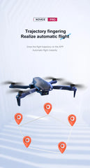 NEW V13 Mini Drone 4K HD Professional With 1080P Dual Camera 2.4G WIFi FPV Dron Foldable RC Quadcopter Gift Toy