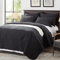 Bedding Set- Embossed, Bedspreads-Lightweight All Season Soft Microfiber Bedspread, Bed Coverlet for All Seasons