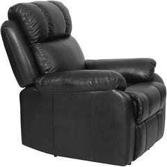 Recliner Chair Leather Sofa Recliner Couch Manual Reclining Home Theater Seating Manual Recliner Motion for Living Room Furnitur