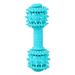 Dog Toys For Aggressive Chewers Dog Toothbrush Chew Toy Puppy Teething Ring Indestructible Squeaky Toy Food-Grade Teethers For