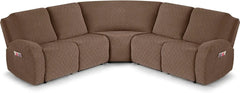 Extra Large Reclining Sectional Couch Covers, L Shape Sectional Sofa Corner Seater, Thick, Soft Sofa Slipcovers