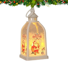 Christmas Lantern LED Candle Light Tabletop Christmas Decoration Battery Operated LED Candle Light For Holiday Centerpieces