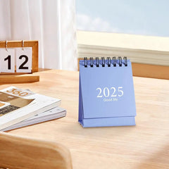 2025 Mini simple small desk calendar Desktop Calendar pocket portable calendar desktop decoration Home Office School Supplies