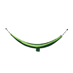 270 * 140cm Lightweight And Portable Outdoor Hammock For Travel, With A Load-Bearing Capacity Of 300kg (Black Green+Light Green)