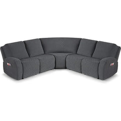 Extra Large Reclining Sectional Couch Covers, L Shape Sectional Sofa Corner Seater, Thick, Soft Sofa Slipcovers