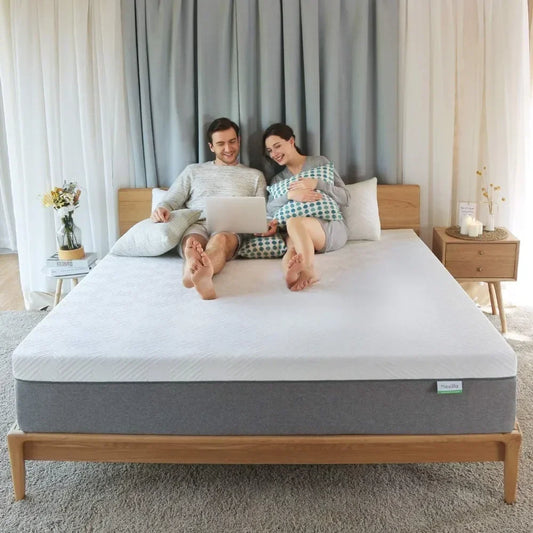 Mattress, 10 Inch Gel Memory Foam King Size Mattress for Cool Sleep & Pressure Relief, Medium Plush Bed Mattress, Bliss