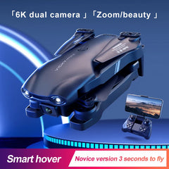 NEW V13 Mini Drone 4K HD Professional With 1080P Dual Camera 2.4G WIFi FPV Dron Foldable RC Quadcopter Gift Toy