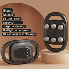 Six-head Fascia Gun High-Frequency Vibration Body Massage Gun Back and Waist Massager Massager Neck Shoulder Massager masajeador