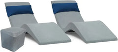 Chaise Lounge, Pool & Sun Shelf Lounge Chair - Designed for Water Depths Up to 9” - Compatible with All Pool Types