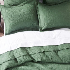 Bedding Set- Embossed, Bedspreads-Lightweight All Season Soft Microfiber Bedspread, Bed Coverlet for All Seasons