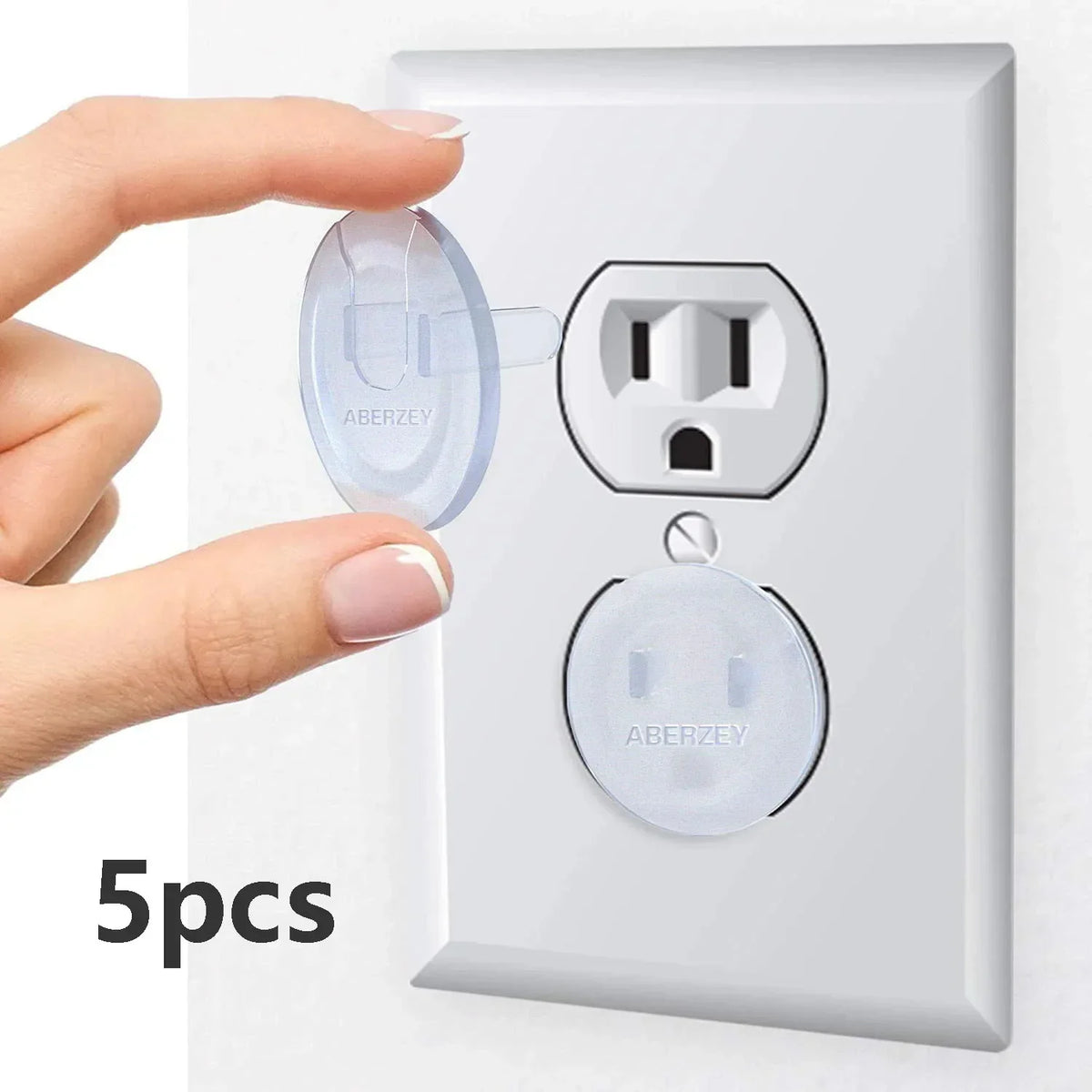 10pcs Outlet Covers Baby Proofing Safety -Child Secure Electric Plug Protectors With Hidden For Kids Toddler Protection