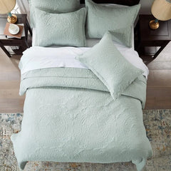 Bedding Set- Embossed, Bedspreads-Lightweight All Season Soft Microfiber Bedspread, Bed Coverlet for All Seasons