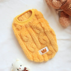 Soft Cozy Cat Clothes Autumn Winter Warm Fleece Sweatshirt for Small Dogs Puppy Kitten Jacket Coat Pet Sphynx Costume Sweater