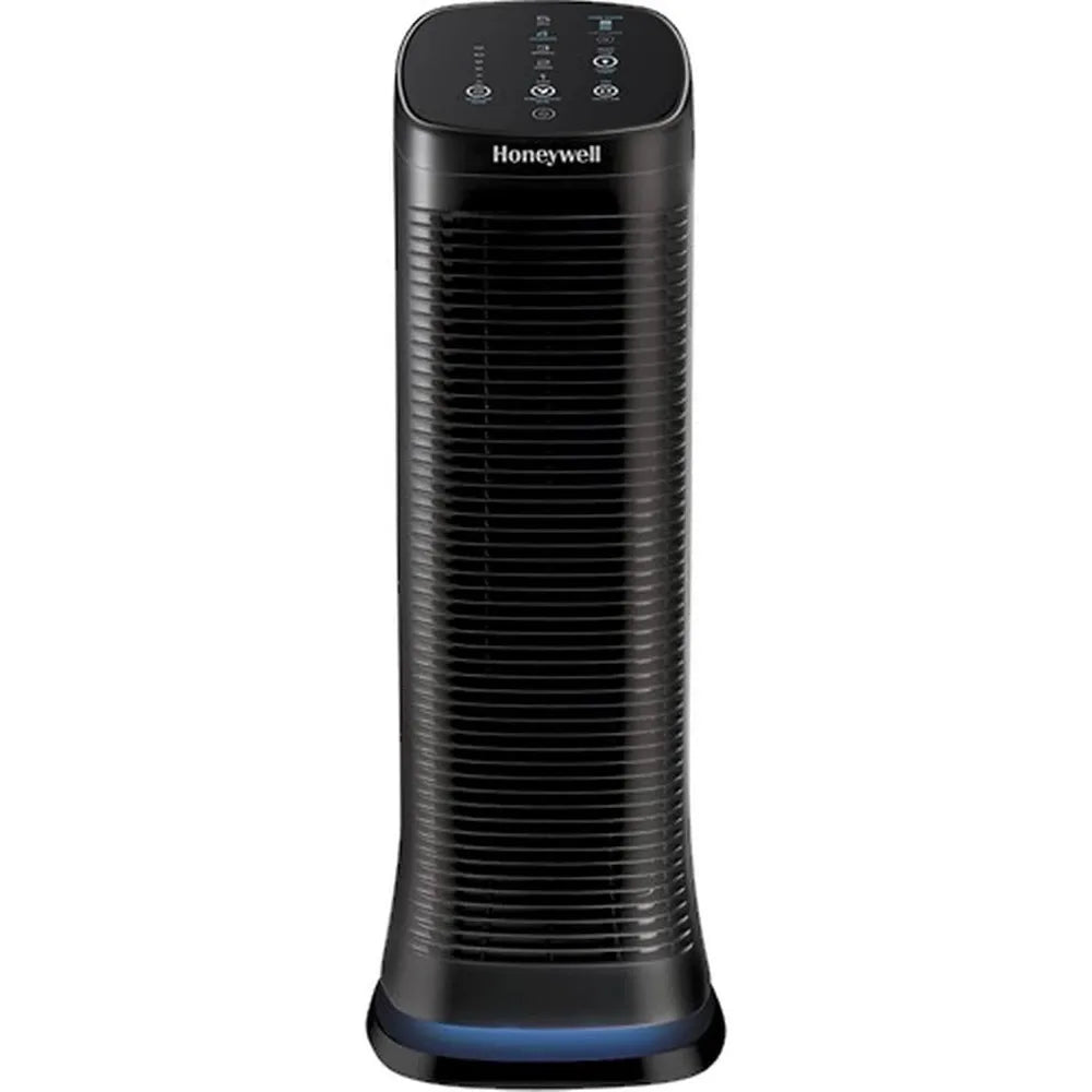 HFD320 Air Genius 5 Air Purifier with Permanent Washable Filter Large Rooms (250 sq. ft.) Black