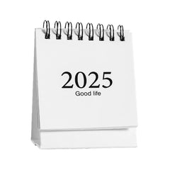 2025 Mini simple small desk calendar Desktop Calendar pocket portable calendar desktop decoration Home Office School Supplies