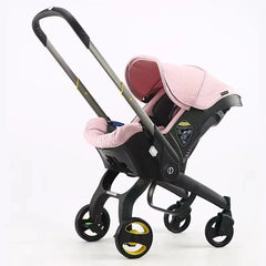 Baby Stroller Car Seat Newborn Lightweight Pram Cart Two-way With Easy Foldable 3 in 1